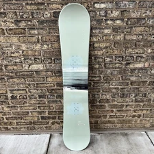 Salomon Abstract Green Mint Freestyle Snowboard, 155cm W3 Wide