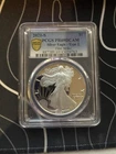 2021 S American Silver Eagle TYPE 2  PCGS PR69DCAM First Strike Gold Shield