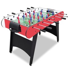 48 Inch Foosball Table, Competitive Table Soccer Game Set with Ergonomic Handles