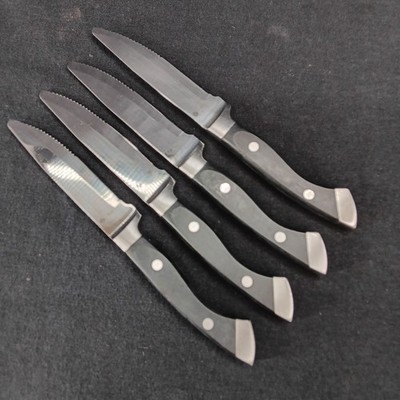4pc LIBBY Steakhouse Steak Knives HEAVY RESTAURANT QUALITY Steak Knives