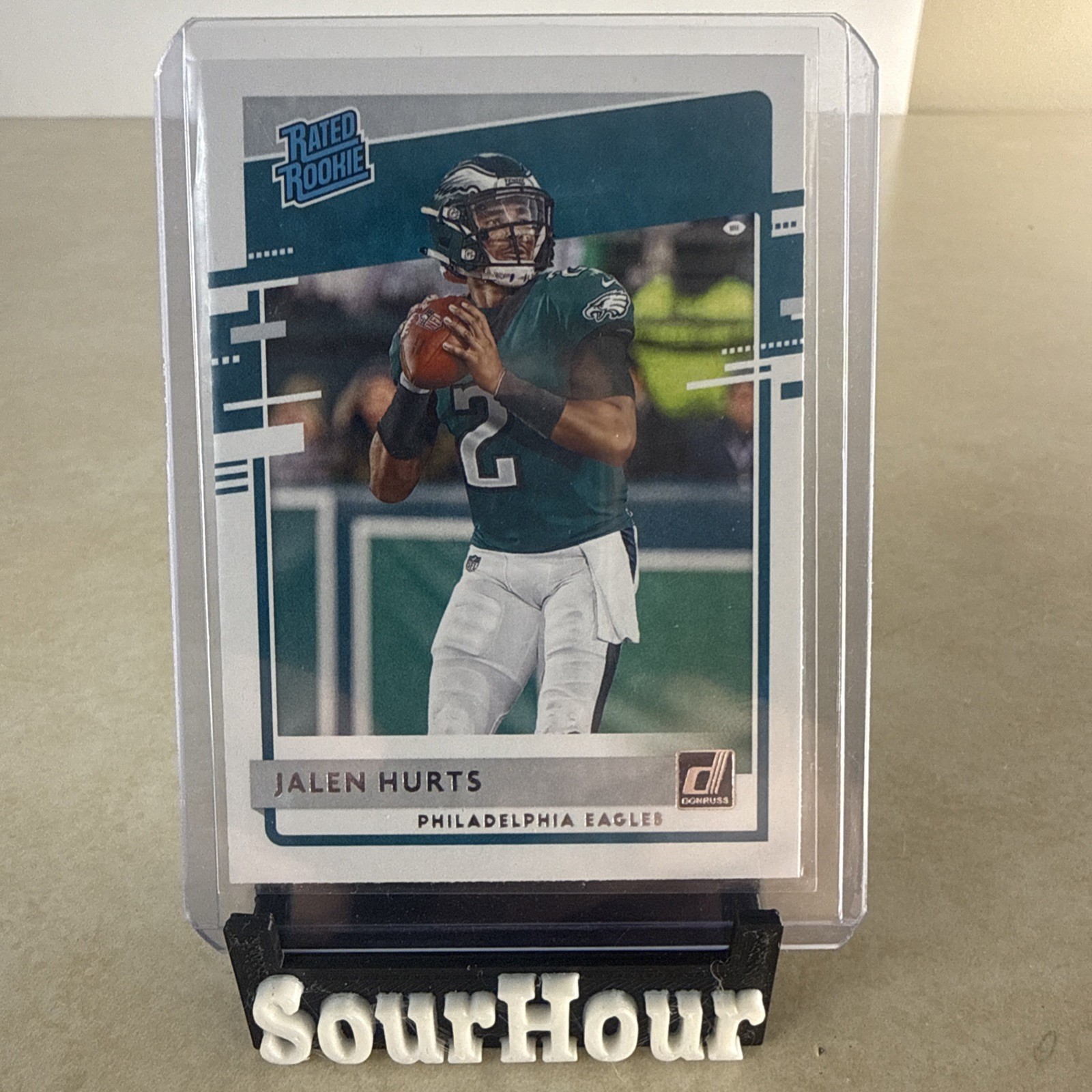 2020 Panini Donruss - Rated Rookie Base Jalen Hurts #314 Philadelphia Eagles 