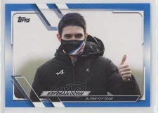 2021 Topps Formula 1 F1 Drivers Blue 26/99 Esteban Ocon #45 0q3