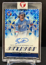 2025 Topps Pristine Bobby Witt Jr. Blue Italics Auto 44/75 - Royals