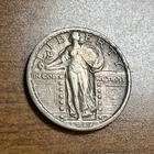 1917 Type 2 Standing Liberty Silver Quarter VF-XF details - Cleaned