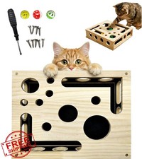 Cat Scratch Enrichment Box Large Sandpaper Nail File Stress-Free Toy