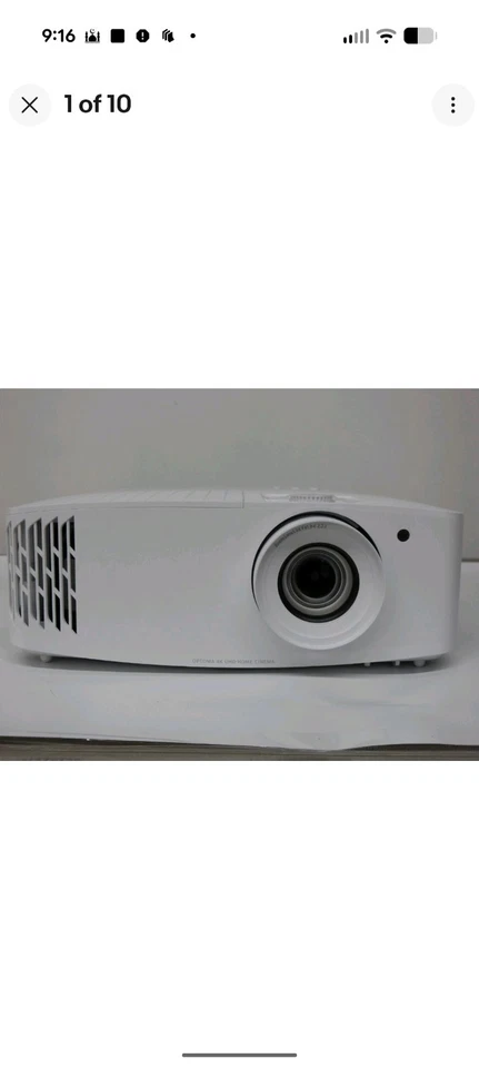 Optoma UHD50X True 4K UHD Projector for Movies & Gaming Low Latency 240hz - Image 2 of 4