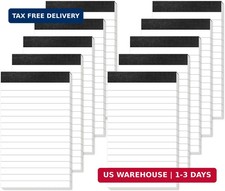 10 Pack Small Note Pads 3x5 Lined Writing Pads Mini Notepads Small Pads of Paper