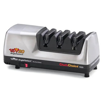 Chef's Choice Diamant Messerschärfer Winkel Select Gebürstete Metallabdeckung