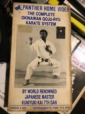 completeGoju ryu karate by Kuniyuki Kai VHS