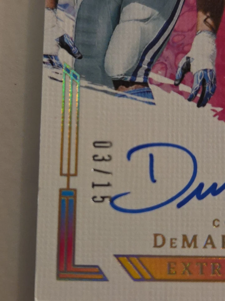 2024 Panini Impeccable - DeMarcus Ware #EPA-DWE Extravaganze P.A. /15 (AU, MEM) - Изображение 2 из 3