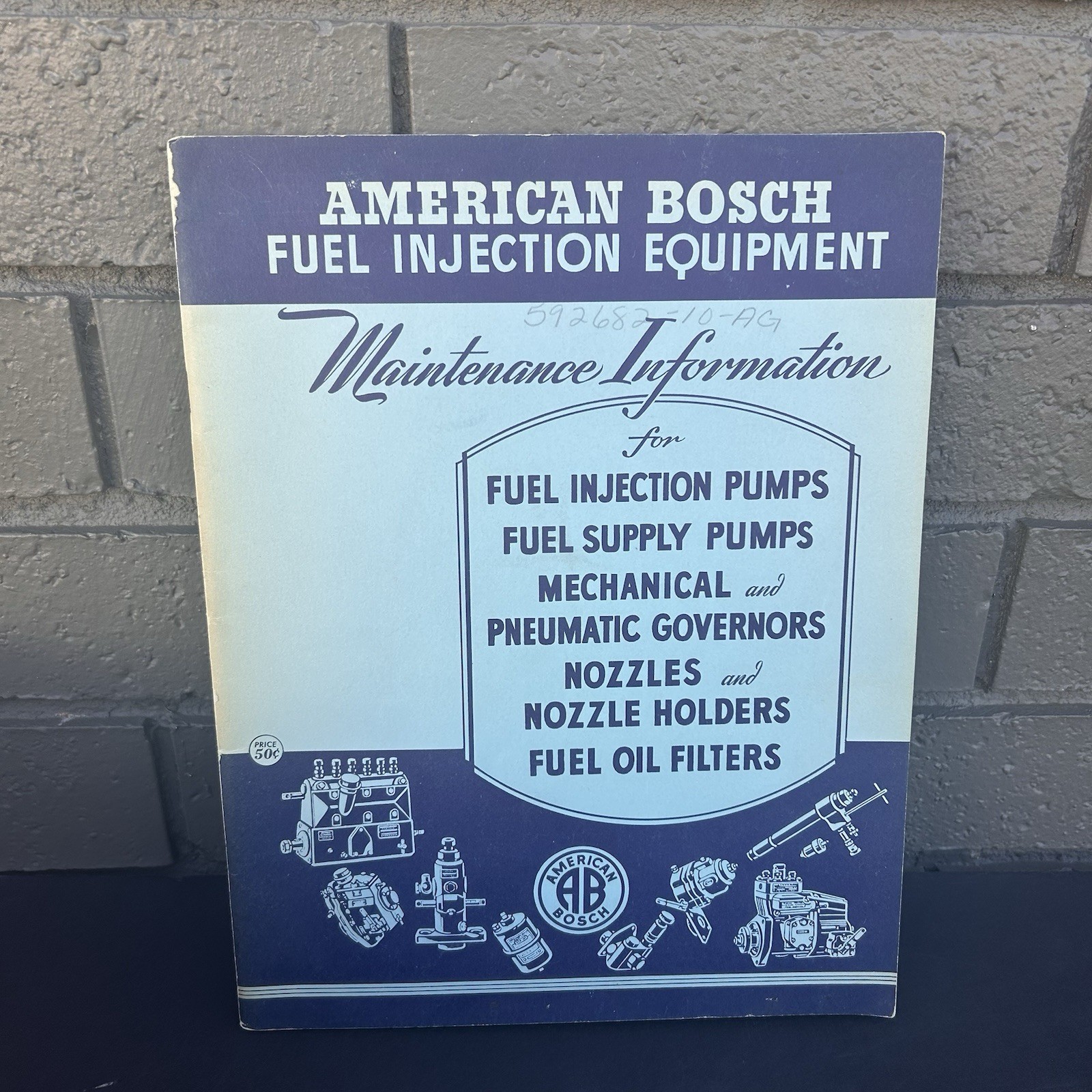 American Bosch Fuel Injection Equipment Maintenance Information Handbook 1952