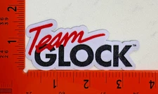 Team Glock Firearms Patch – Iron-On Retro Gun Pistol Badge