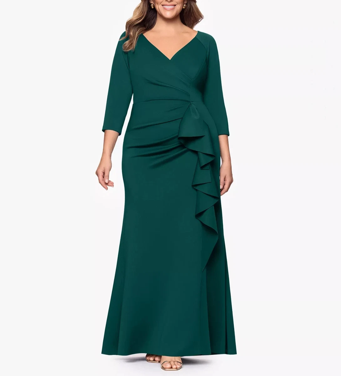 3/4 Sleeve Ball Gown Formal Plus Size Dresses for Women for sale | eBay 3/4 Sleeve Ball Gown Formal Plus Size Dresses for Women for sale | eBay