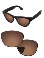 Lenslog Brown Polarized Replacement Lens For Ray-Ban Meta Skyler RW4010-52mm