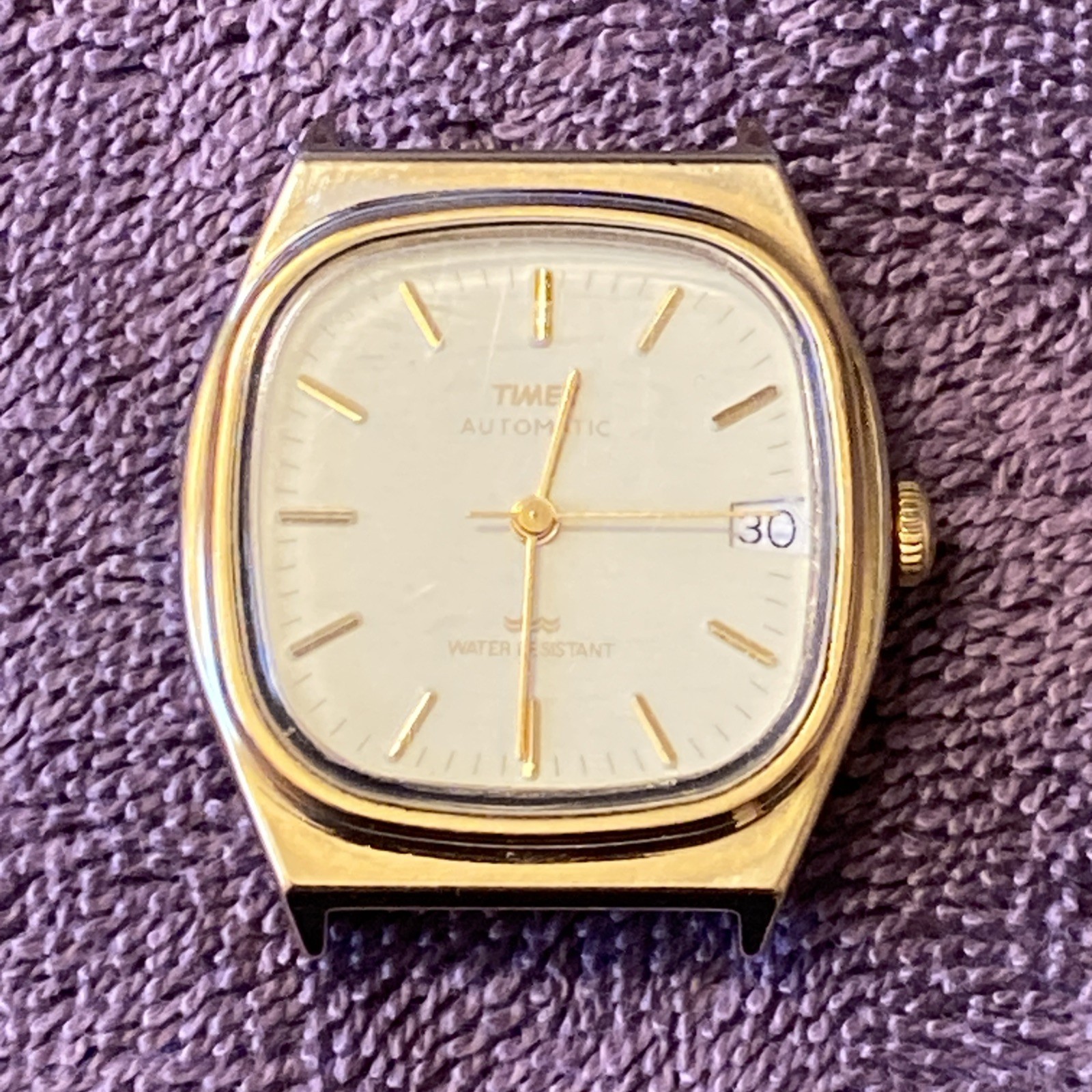 Vintage 1983 Original Timex Automatic E-Line 34mm… - image 1
