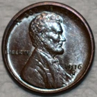 Uncirculated 1916-S Lincoln Cent, Highly Lustrous & Well-Struck.