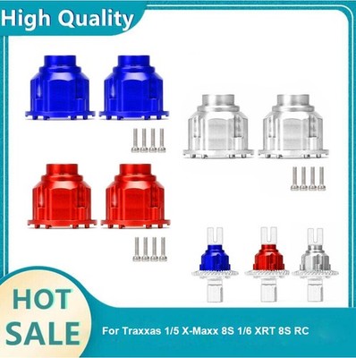 2Pcs Front/ Rear Differential Case For Traxxas 1/5  X-Maxx 8S 1/6 XRT 8S RC SDE