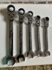 Gearwrench 9900 Series Metric Flex Head Ratcheting Combo Wrench Set 6pc 10-19mm Gearwrench 9900 Series Metric Flex Head Ratcheting Combo Wrench Set 6pc 10-19mm