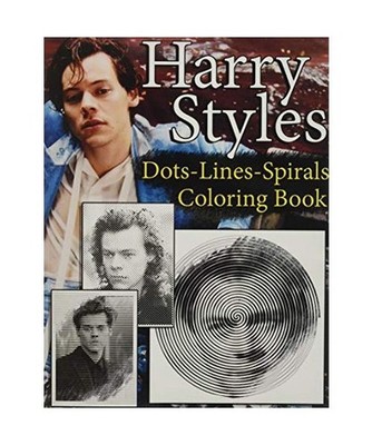 Harry Styles Dots Lines Spirals Coloring Book: New Coloring Books for All Fans o