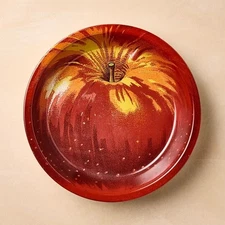 NEW John Derian x Target 10" Round Stoneware Apple Pie Baking Dish Thanksgiving