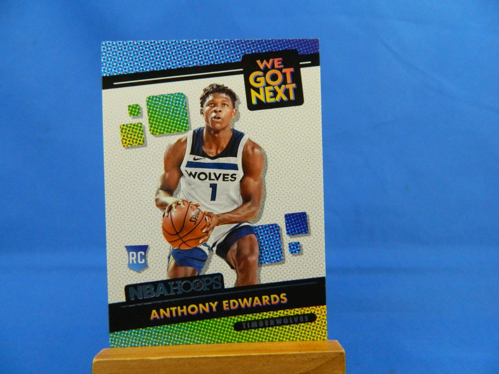 Anthony Edwards Hoops 2020-21 RC Rookie We Got Next