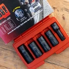 CTA 1463 Impact Flip Socket Set - Half Sizes For Damaged Swollen Wheel Bolts