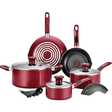 T-Fal Thermo-Spot Non-Stick Aluminum Cookware Set (14 Piece) B039SE64 T-Fal