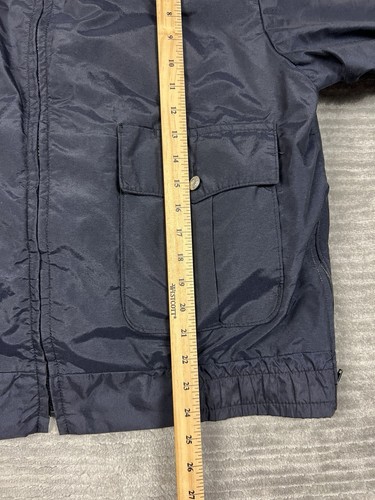 Vintage Horace Small Jacket Mens Large Black Lightweight Recruit Officer - Picture 5 of 15