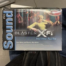 Creative Sound Blaster X-Fi Xtreme Audio SB0790 PCI 7.1 Win 2k/7/8/Vista/XP Card