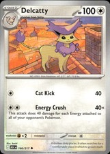 Delcatty 166/217 Uncommon Ascended Heroes Pokemon Near Mint