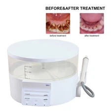 Dental Ultrasonic Scaler Machine fit EMS Cavitron +1*Handpiece+6*Tips+1*Bottle
