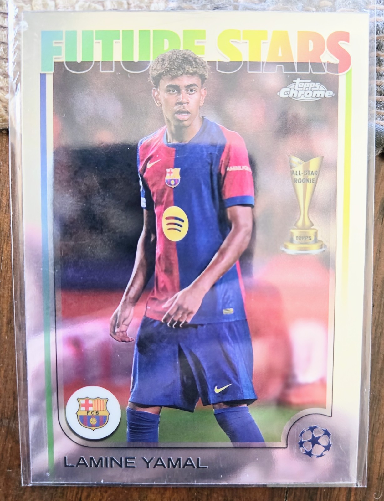 Lamine Yamal 2024-25 Topps Chrome Uefa Club Competitions - Future Stars  #27