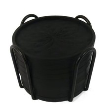 1/6/10Pcs Holder Silicone Coasters Non-slip Cup Mats Pad Drinks Table Glasses