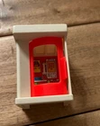 Retired Vintage Fisher Price Play Family Village Phone Booth ONLY