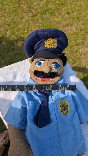 Melissa & Doug - Police Officer - LEO - Hand Puppet - stick on hand - EUC - Picture 5 of 12