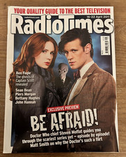 Radio Times 16/4/2011 DOCTOR WHO Matt Smith COVER Sean Bean JOHN HANNAH