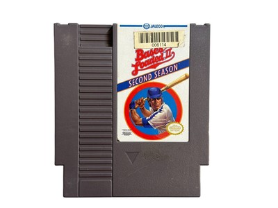 BASES LOADED II: SECOND SEASON (1990) Nintendo Nes Baseball NTSC USA IMPORT