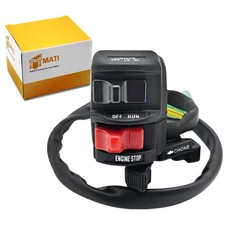 Left Handlebar Switch Kill Stop Headlight for Kawasaki Mojave 250 KSF250 KFX250