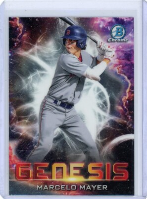 2021 Bowman Draft Genesis Marcelo Mayer #GNS-4 SP RC Rookie Boston Red Sox - QTY