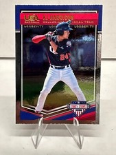 2018 Panini USA Baseball Stars & Stripes #95 KJ Harrison Collegiate National