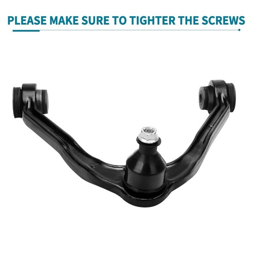 for 99-06 Chevy GMC Silverado Sierra 1500 Front Upper Control Arms Ball Joint 2x - Picture 5 of 14
