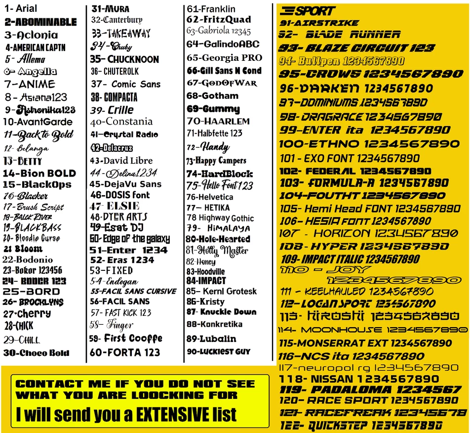 Custom Decal Sticker Vinyl Lettering Personalized Text,Window Wall Car Truck (14 - Image 3 of 4