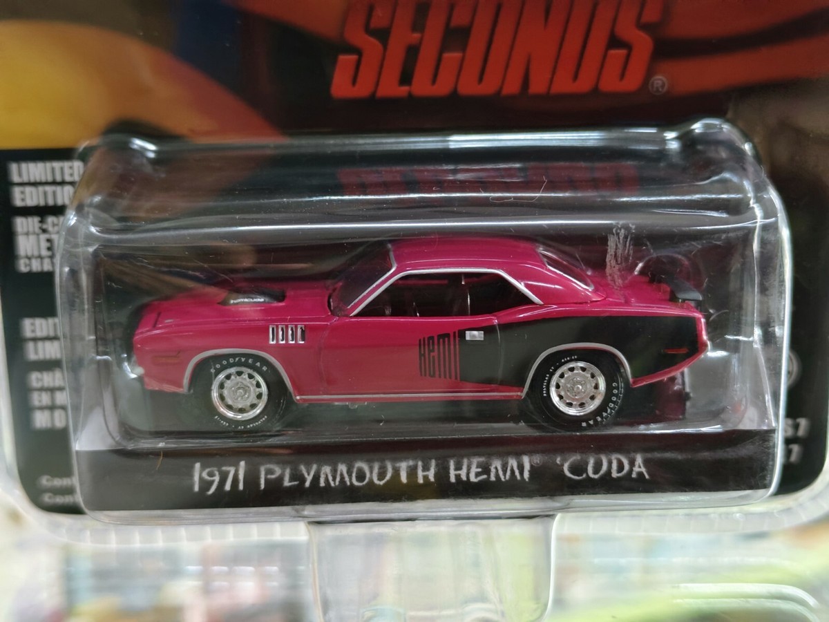 Greenlight 1:64 Gone In 60 Second 1971 Plymouth Hemi Cuda Diecast