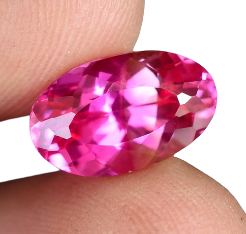 Saphir Rose-Orange Du Mozambique - Naturel, Non Chauffé - 6.3 X 4.7 Mm (0.83 Ct) - Pièce Rare