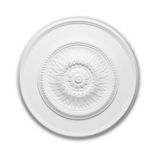  PROFHOME 156023 Rosette aus Polyurethan Deck...