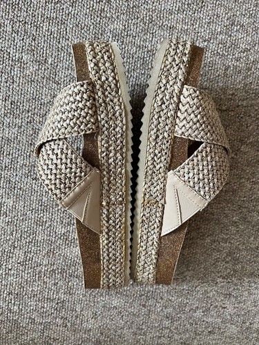 Refresh Mujer Vegana Sandalias Plantilla Natural Reino Unido Talla 7 (EU40) Nuevas Sin Caja - Imagen 9 de 10