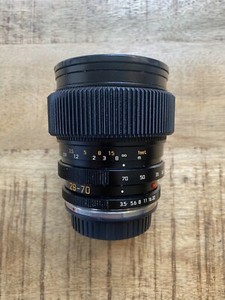Leica R Mount 28-70mm f3.5-4.5 Vario-Elmarit-R - W/ Leitax EF Mount & Focus Ring