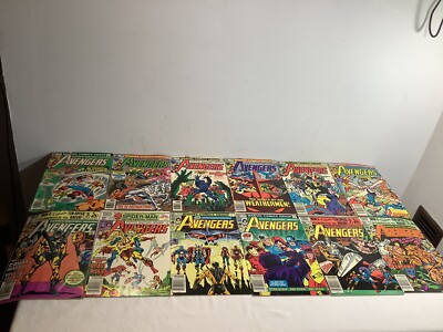 アベンジャーズ 7冊まとめ売り The Avengers 207-218 bundle, Marvel Comics, May 1981-April 1982 | eBay