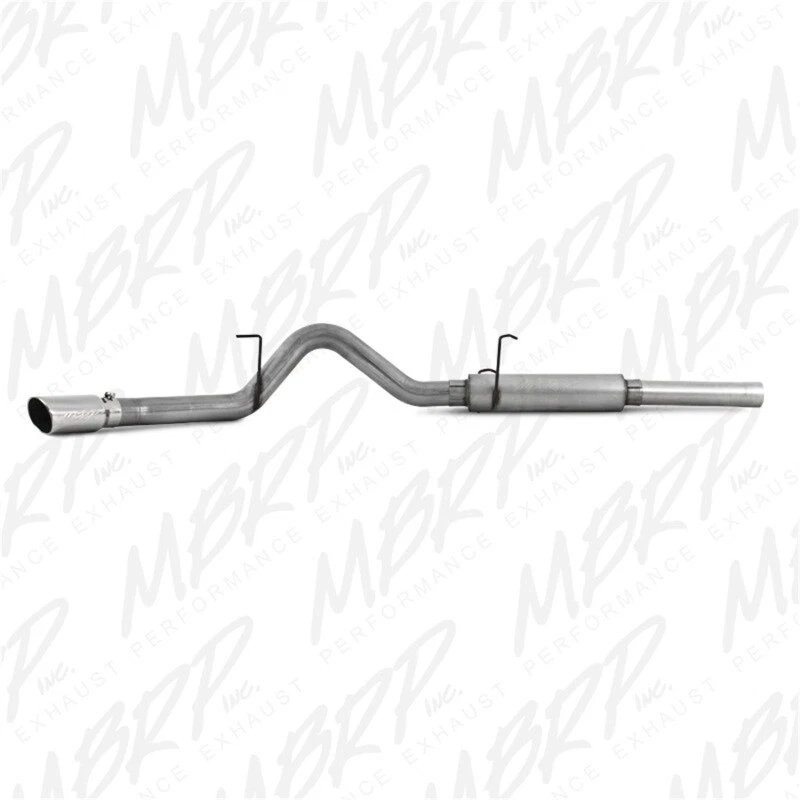 MBRP Fits 2004.5-2007 Dodge 2500/3500 Cummins 600/610 Cat Back Single Side Foto 4 de 4