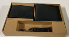 Coach Boxed 3 In 1 Wallet Gift Set Black NEW IN BOX 64118 BLACK MENS